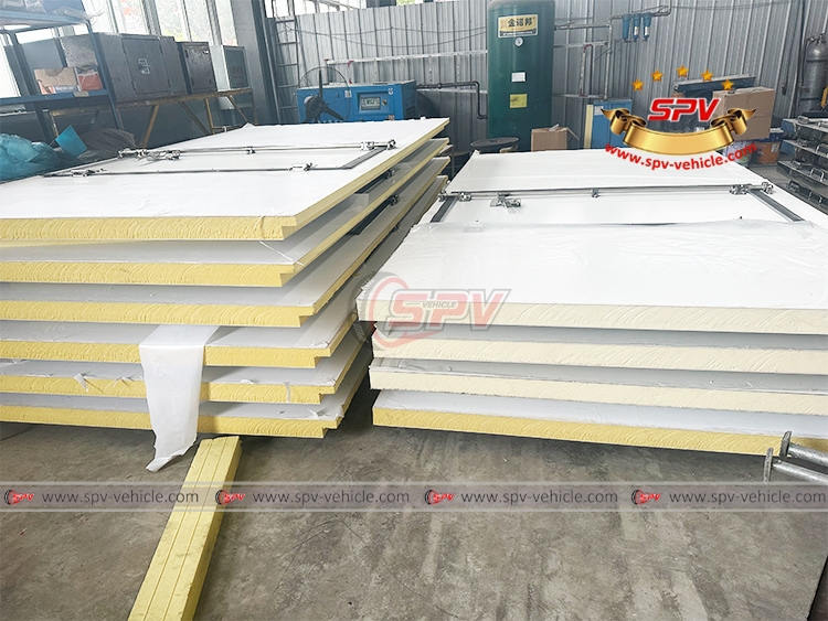 Refrigerator Truck SKD in SPV Factory